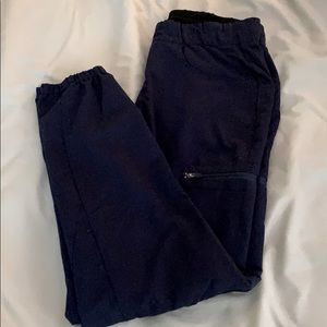 Figs navy jogger scrub pants